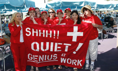Federer fans Miami 2008
